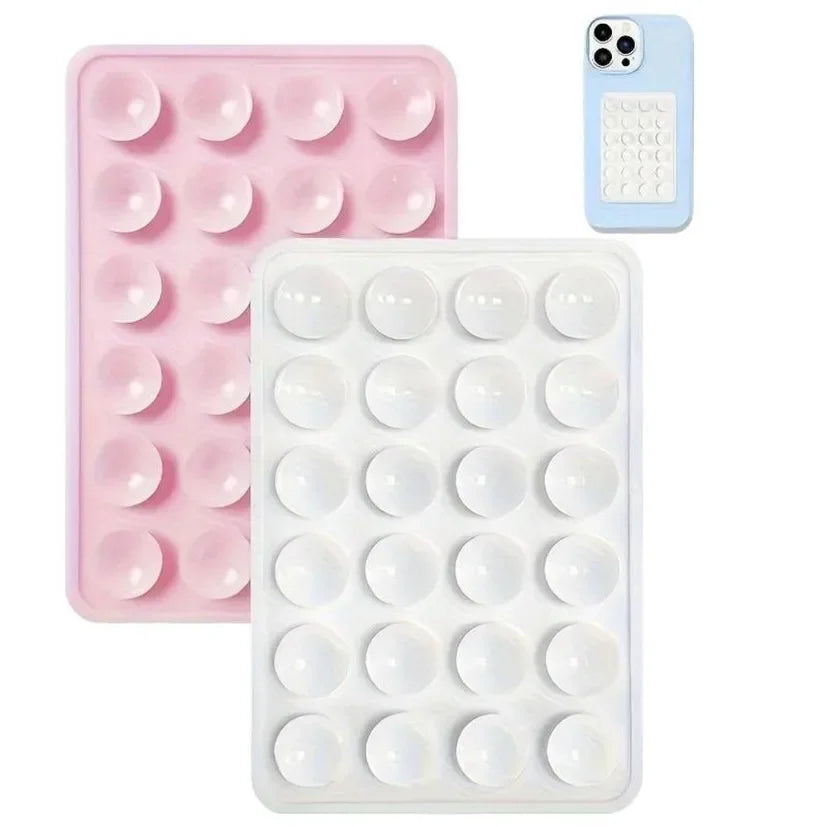 Suporte de Silicone com Ventósa para Telefónico — Multifuncional