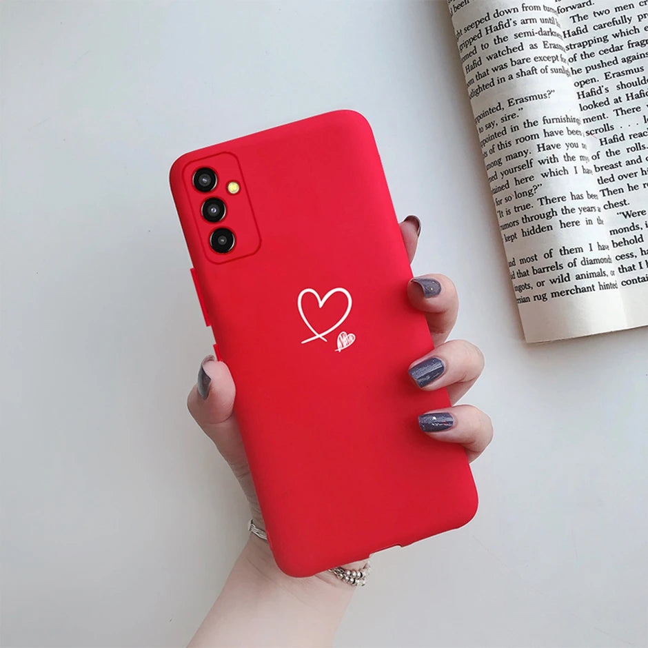 Capa Silicone para Samsung Galaxy M13 M23 M33 M53