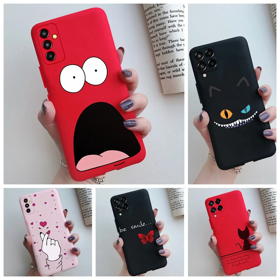 Capa Silicone para Samsung Galaxy M13 M23 M33 M53