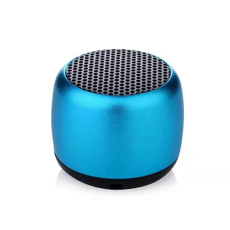 Coluna Bluetooth TWS Mini Subwoofer Metal — Som Potente e Portátil