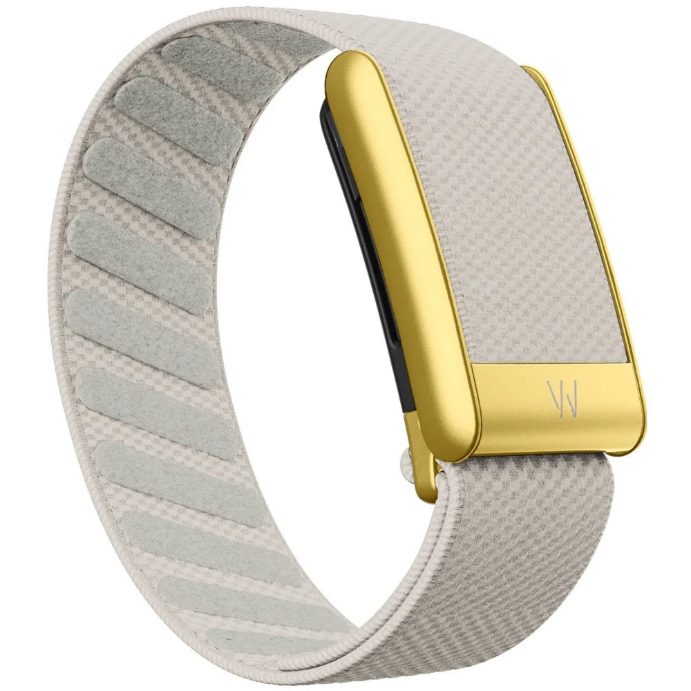 Bracelete Metal para Whoop 5.0 — Preto, Prata ou Dourado