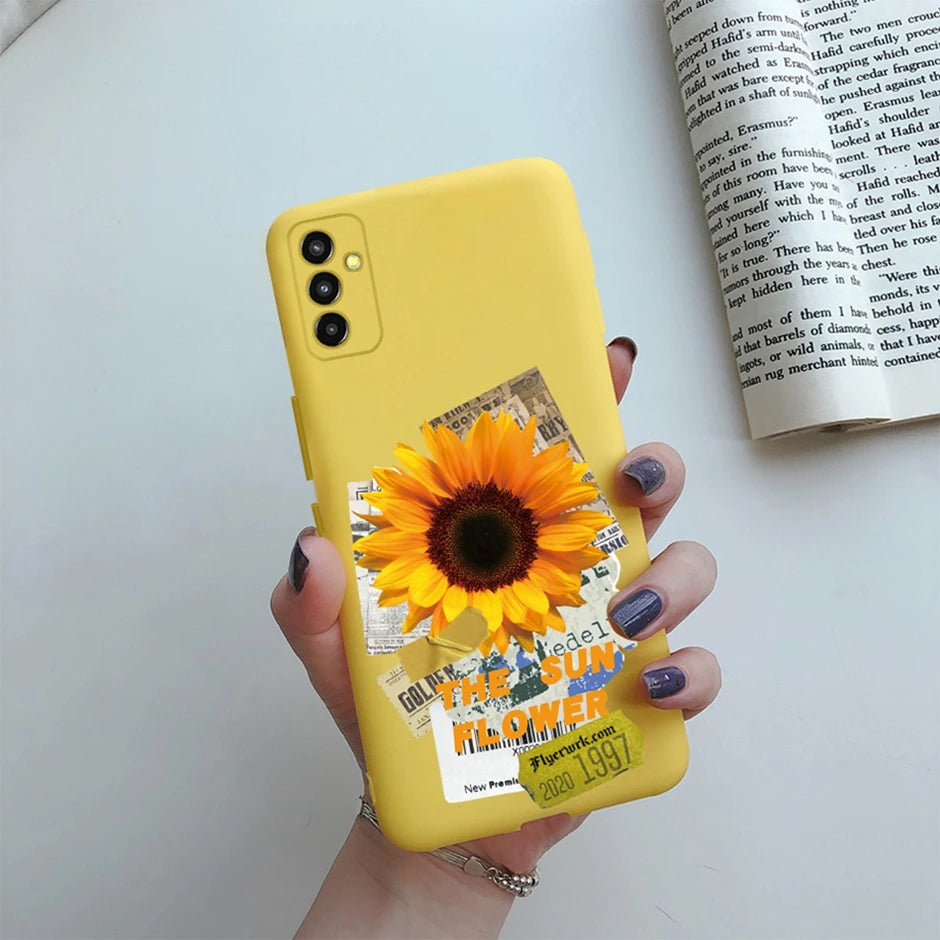 Capa Silicone para Samsung Galaxy M13 M23 M33 M53