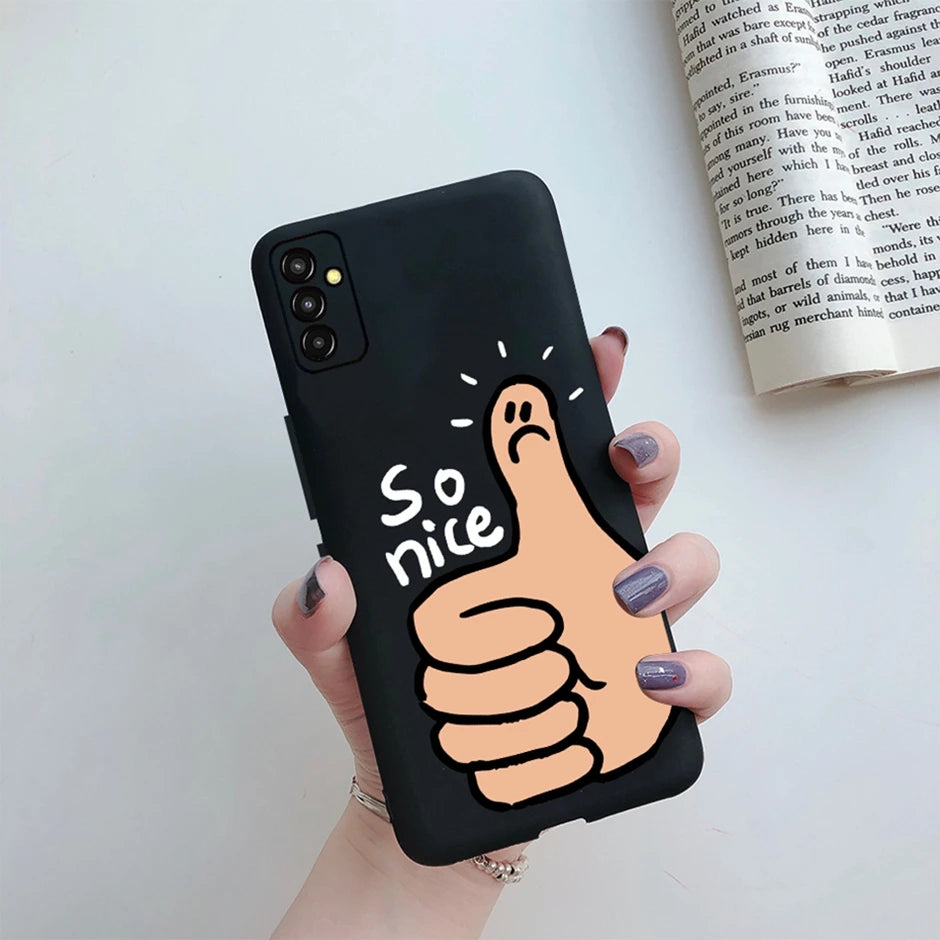 Capa Silicone para Samsung Galaxy M13 M23 M33 M53