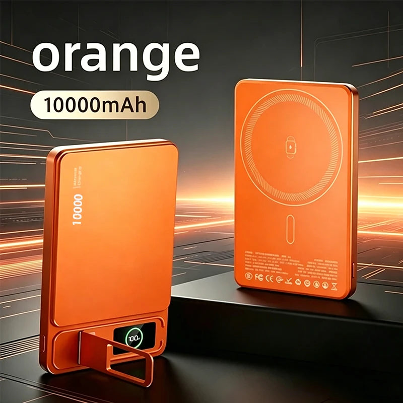 Power Bank MagSafe Ultra-Fino 10000mAh 20W para iPhone e iWatch