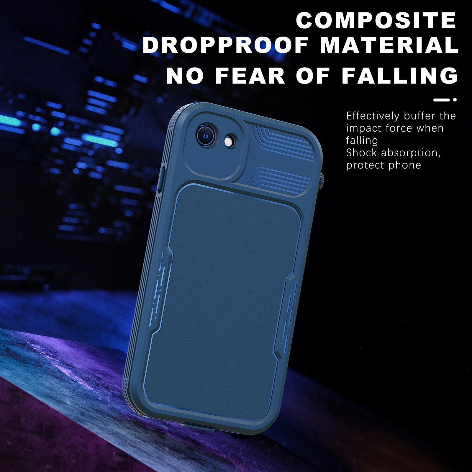 Capa Impermeável IP68 para iPhone SE e iPhone 7/8