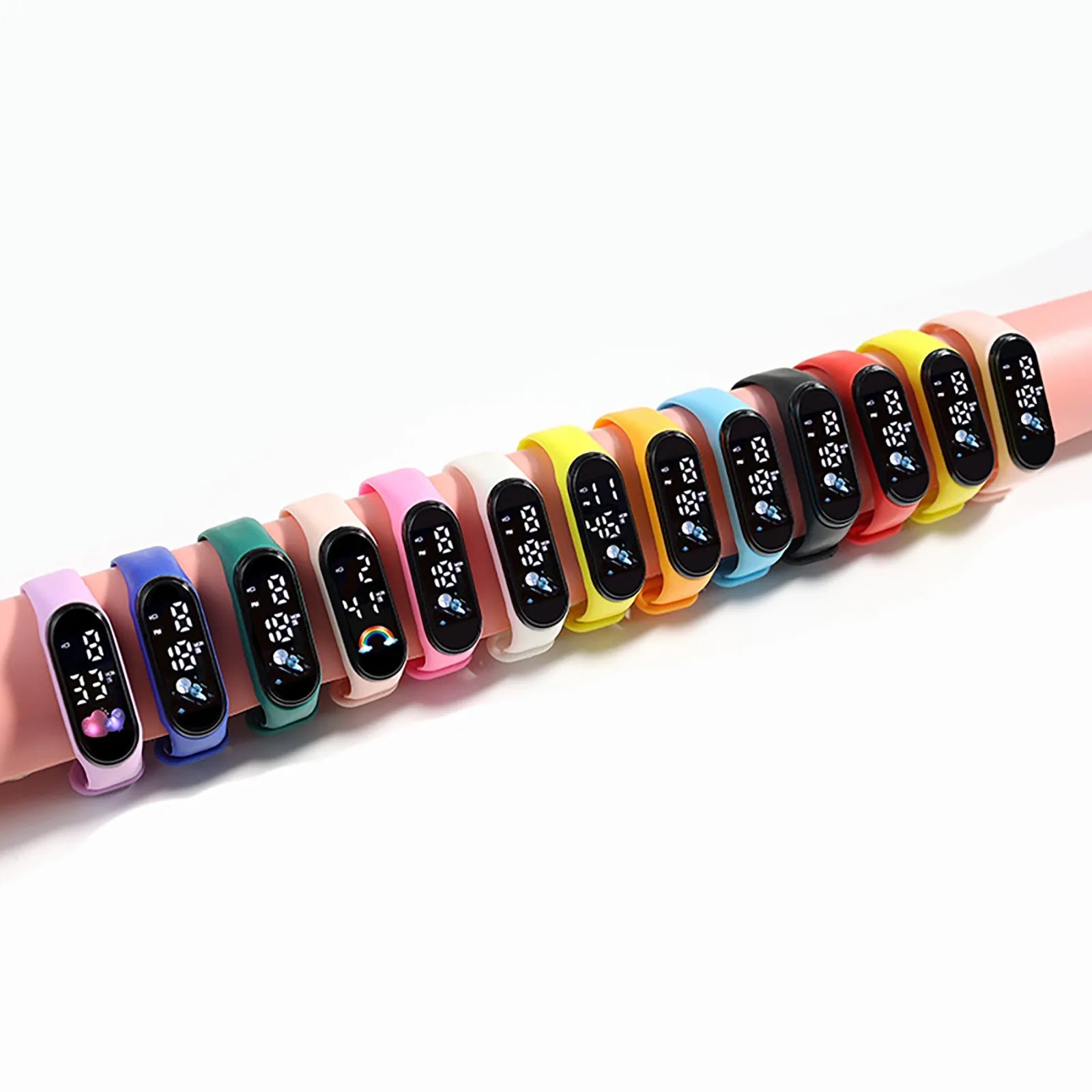 Smartwatch Kawaii para Crianças — Resistente à Água, Desporto e Digital para Rapazes e Raparigas