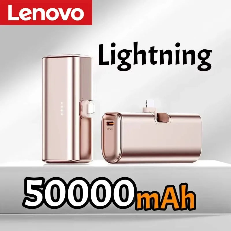 Power Bank Mini Lenovo 22.5W Carregamento Rápido