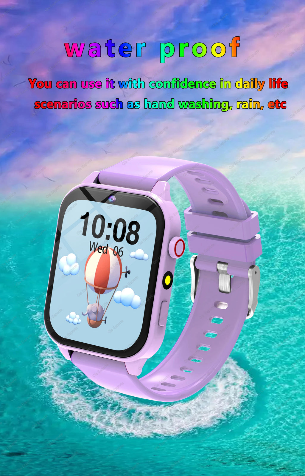 Smartwatch Infantil 2025 com 100+ Jogos — Ecrã HD, Música, Iluminação e Presente para Rapazes e Raparigas