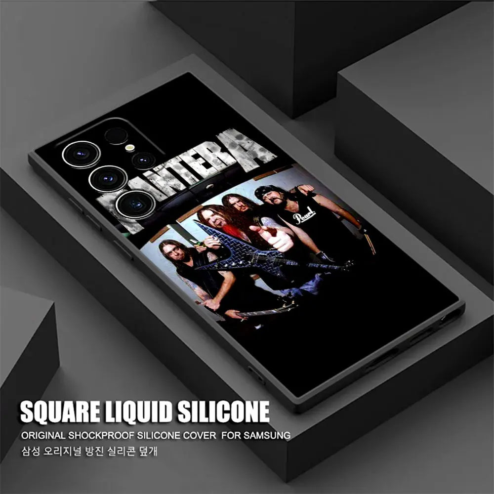 Capa Dimebag Pantera Rock Band para Samsung Galaxy S Series