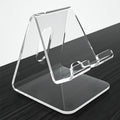 Suporte Acrílico Transparente para Telefónico — Secretária e Escritório