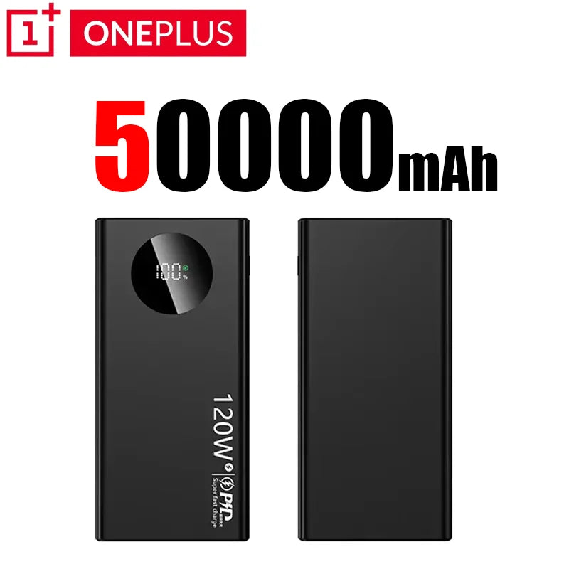 Power Bank OnePlus 10000mAh 120W com Display LED