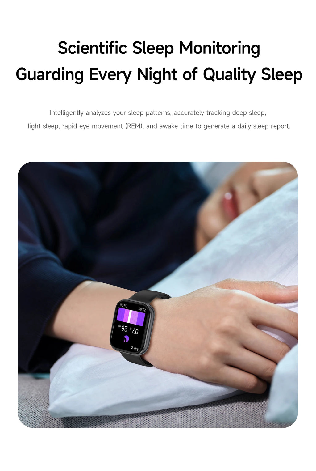 Smartwatch 2026 AMOLED 2.04'' — 1000mAh, 100+ Modos Desportivos, Chamadas Bluetooth e 3ATM