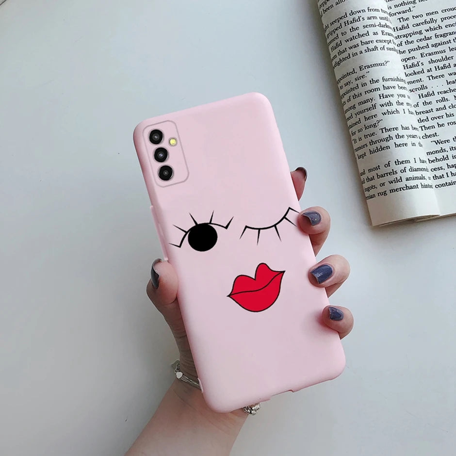 Capa Silicone para Samsung Galaxy M13 M23 M33 M53