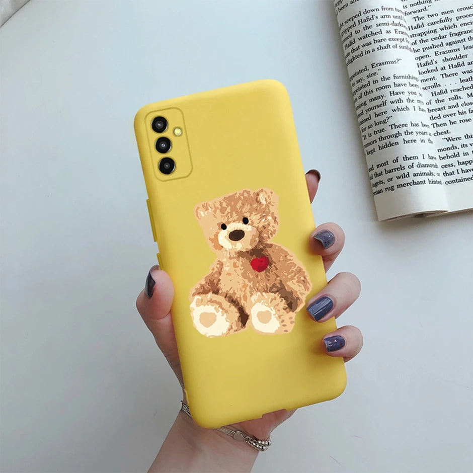 Capa Silicone para Samsung Galaxy M13 M23 M33 M53