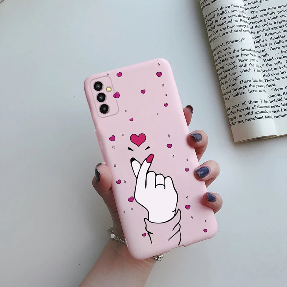 Capa Silicone para Samsung Galaxy M13 M23 M33 M53
