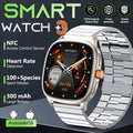 Smartwatch 2026 — Ecrã HD 1.73'', Voz AI, Música, Meteorologia, Modos Desportivos e IP68