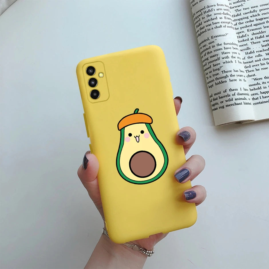 Capa Silicone para Samsung Galaxy M13 M23 M33 M53