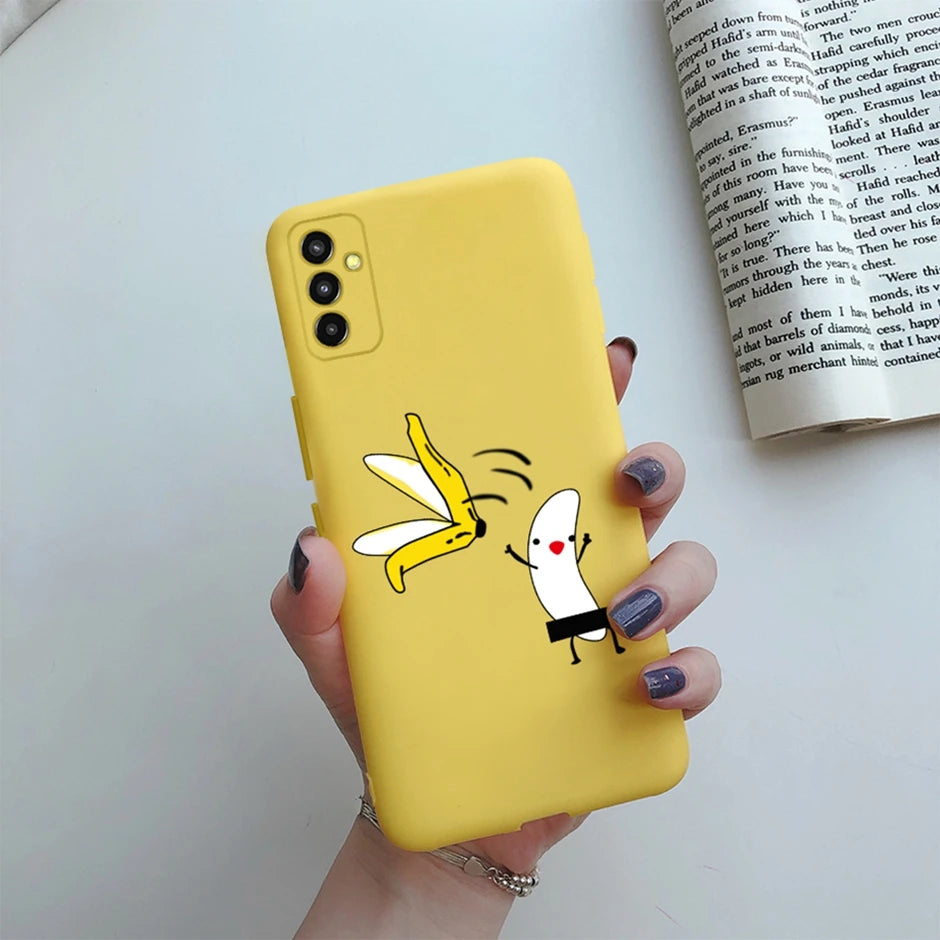 Capa Silicone para Samsung Galaxy M13 M23 M33 M53