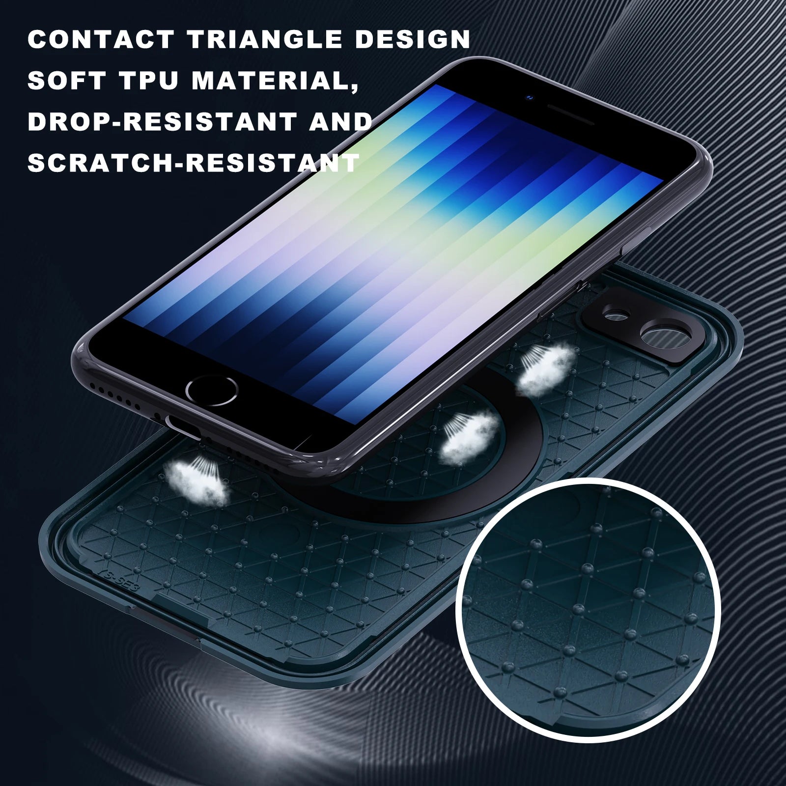 Capa Impermeável IP68 para iPhone SE e iPhone 7/8