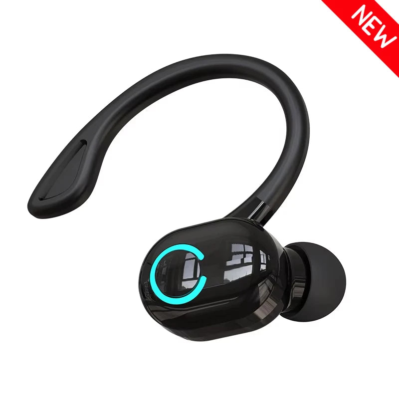 Auriculares Bluetooth HIFI Bass — Cancelamento de Ruído, Microfone HD e À Prova de Água