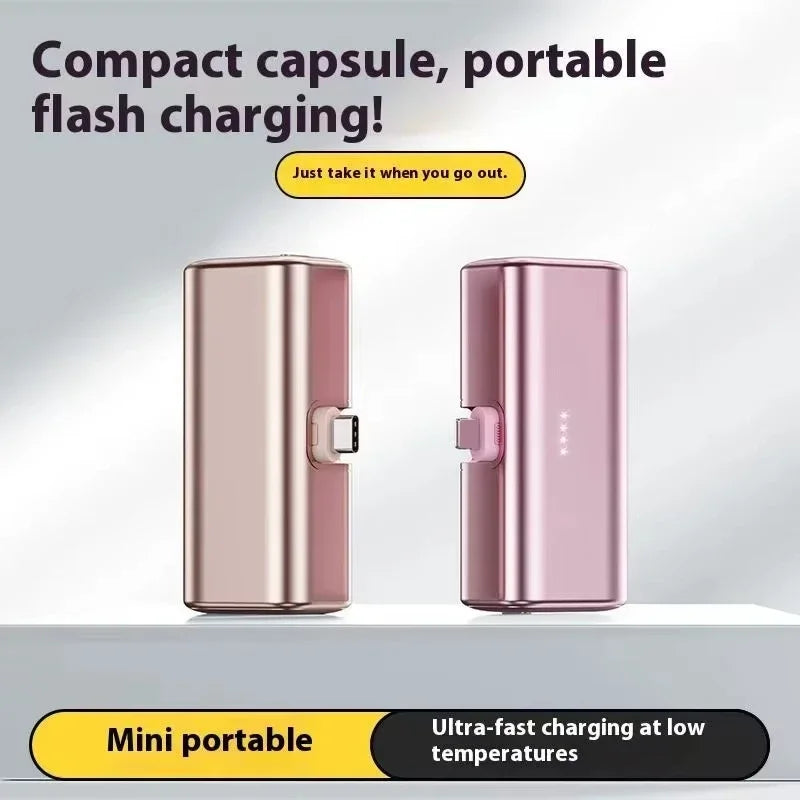 Power Bank Mini Lenovo 22.5W Carregamento Rápido